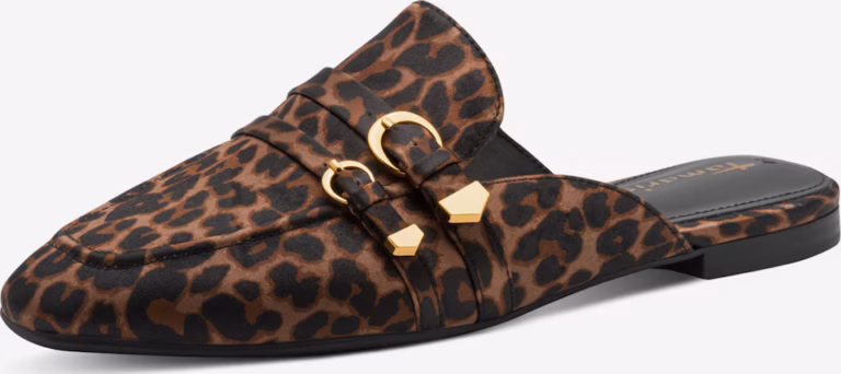 Μιούλ ‘Sabot’ σε καφέ Κάστανου TAMARIS