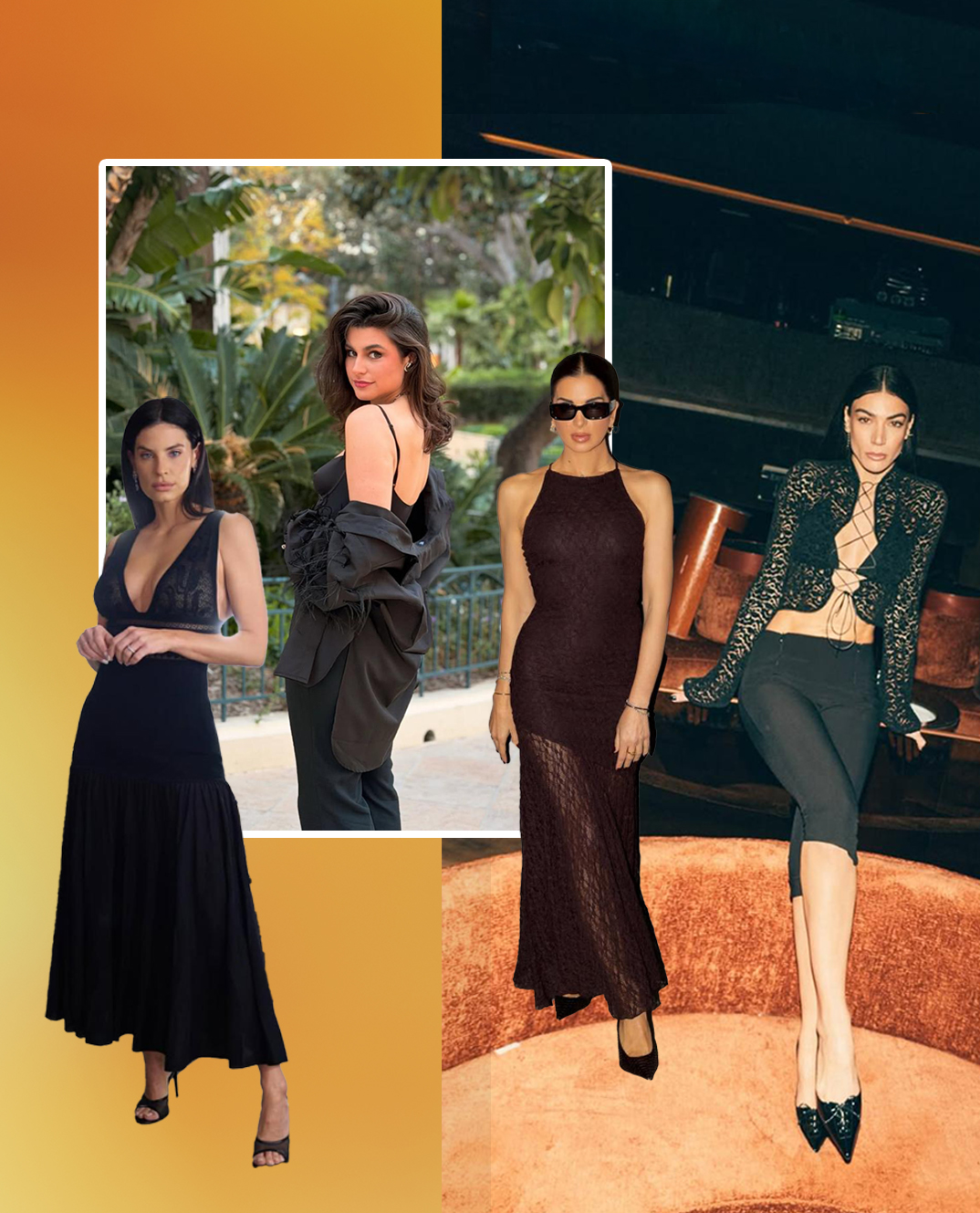 Total black την άνοιξη; 4 Ελληνίδες celebrities αποδεικνύουν ότι το μαύρο δεν είναι μόνο για χειμώνα