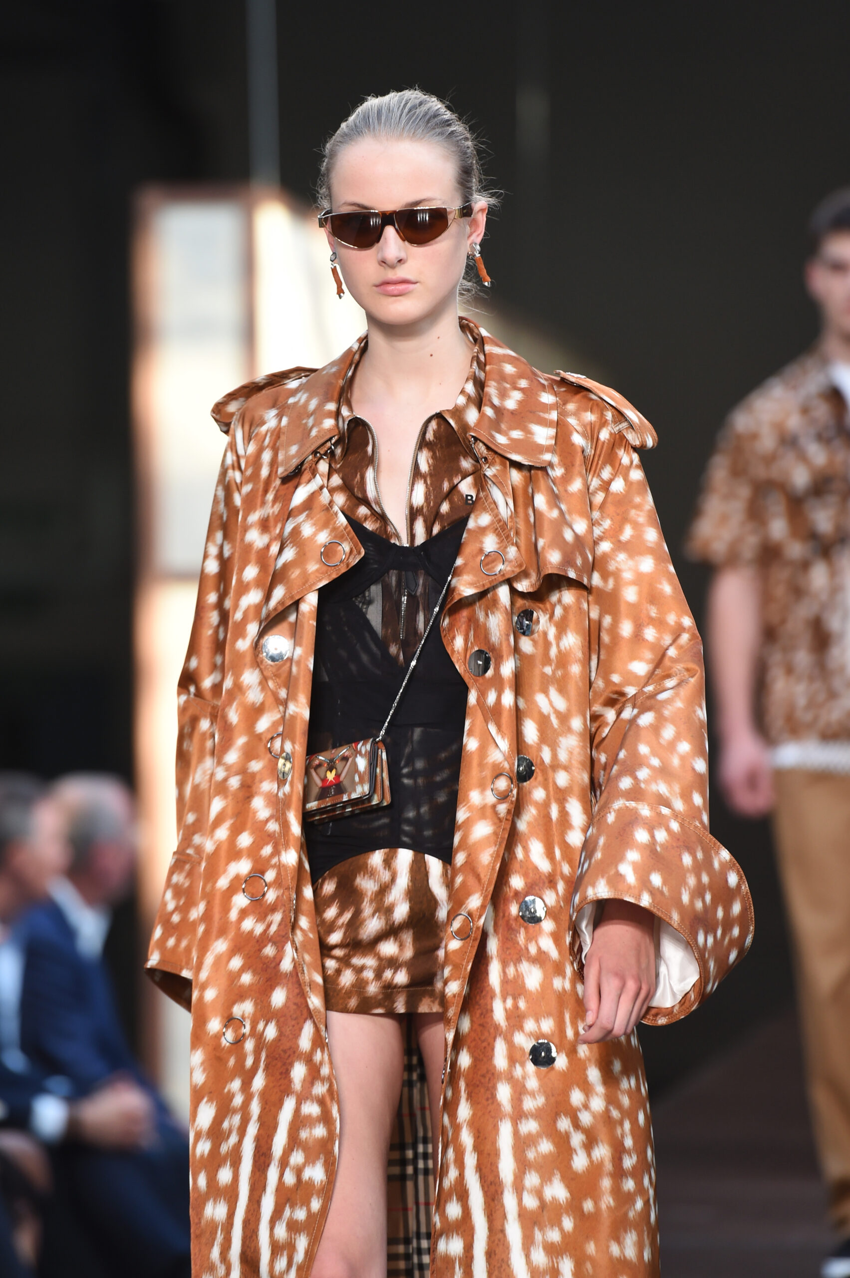 Burberry SS19 catwalk show during London Fashion Week September 2018 on September 17, 2018 in London, England. 