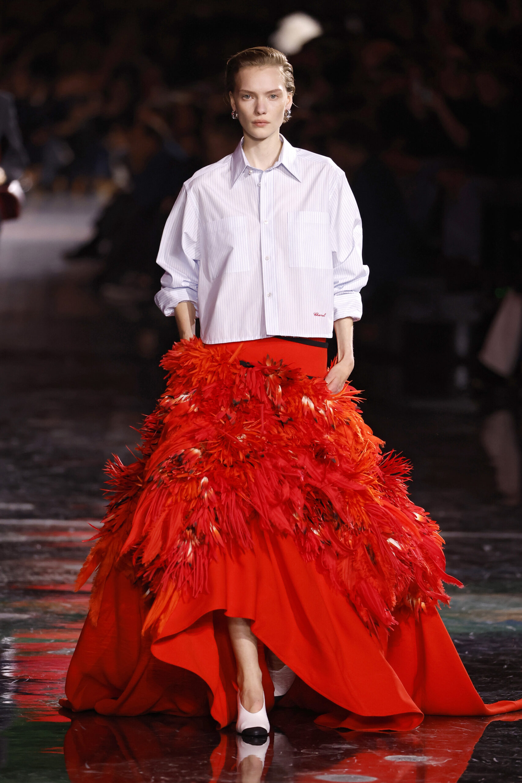 Chanel Womenswear Spring/Summer 2026 show as part of Paris Fashion Week on October 6, 2025 in Paris, France.