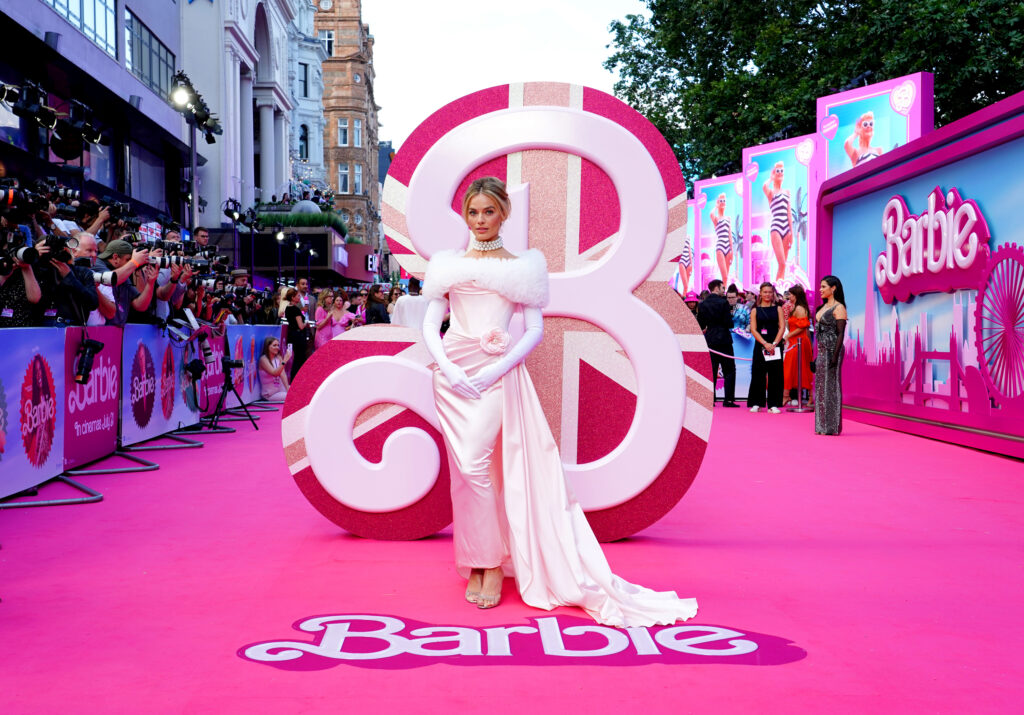 Η Margot Robbie στη πρεμιέρα της ταινίας «Barbie.