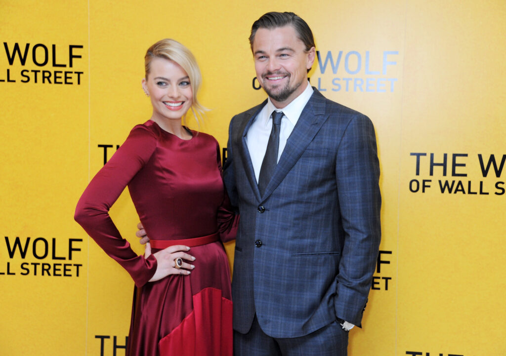 Η Margot Robbie και ο Leonardo DiCaprio στο Λονδίνο στην πρεμιέρα της ταινίας «The Wolf Of Wall Street».