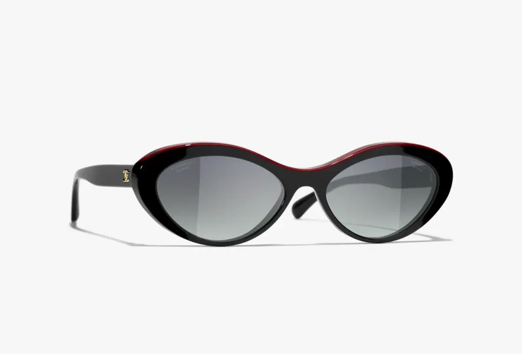 Oval Sunglasses, Chanel