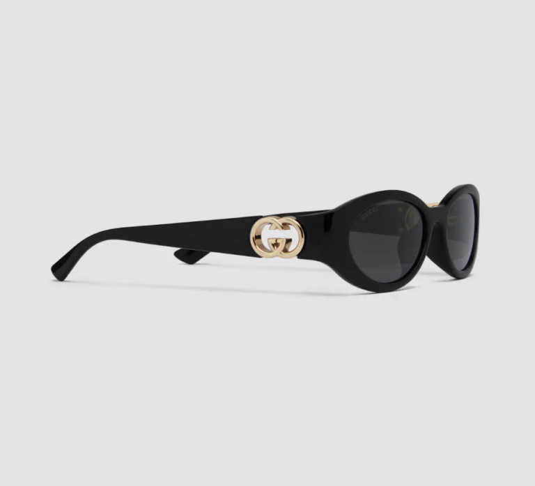 Oval frame sunglasses, Gucci