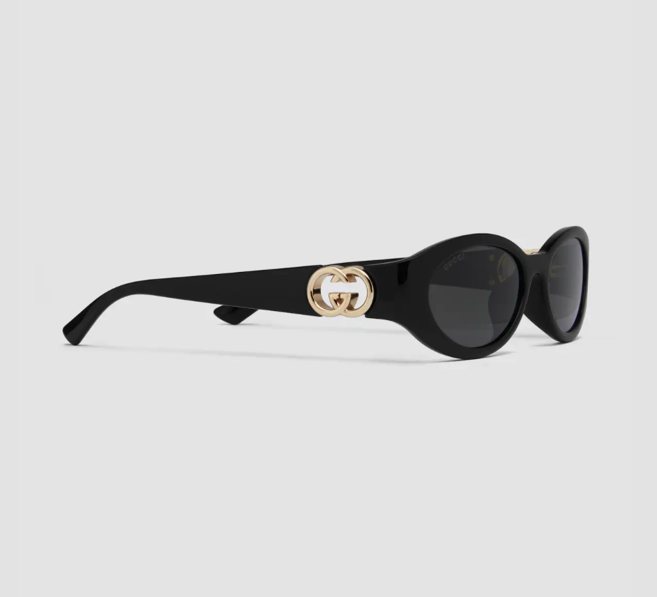 Oval frame sunglasses, Gucci