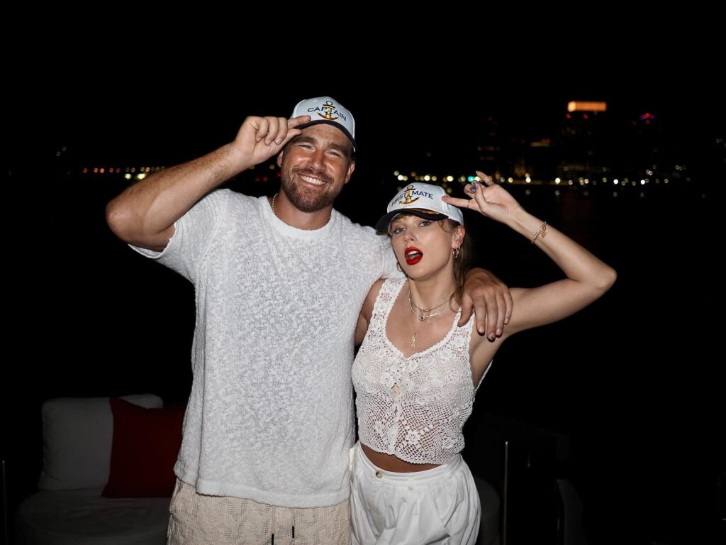 Ο Travis Kelce και η Taylor Swift.