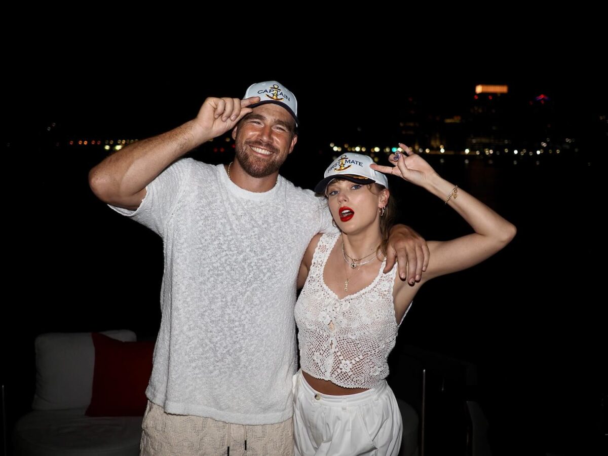 Ο Travis Kelce και η Taylor Swift.