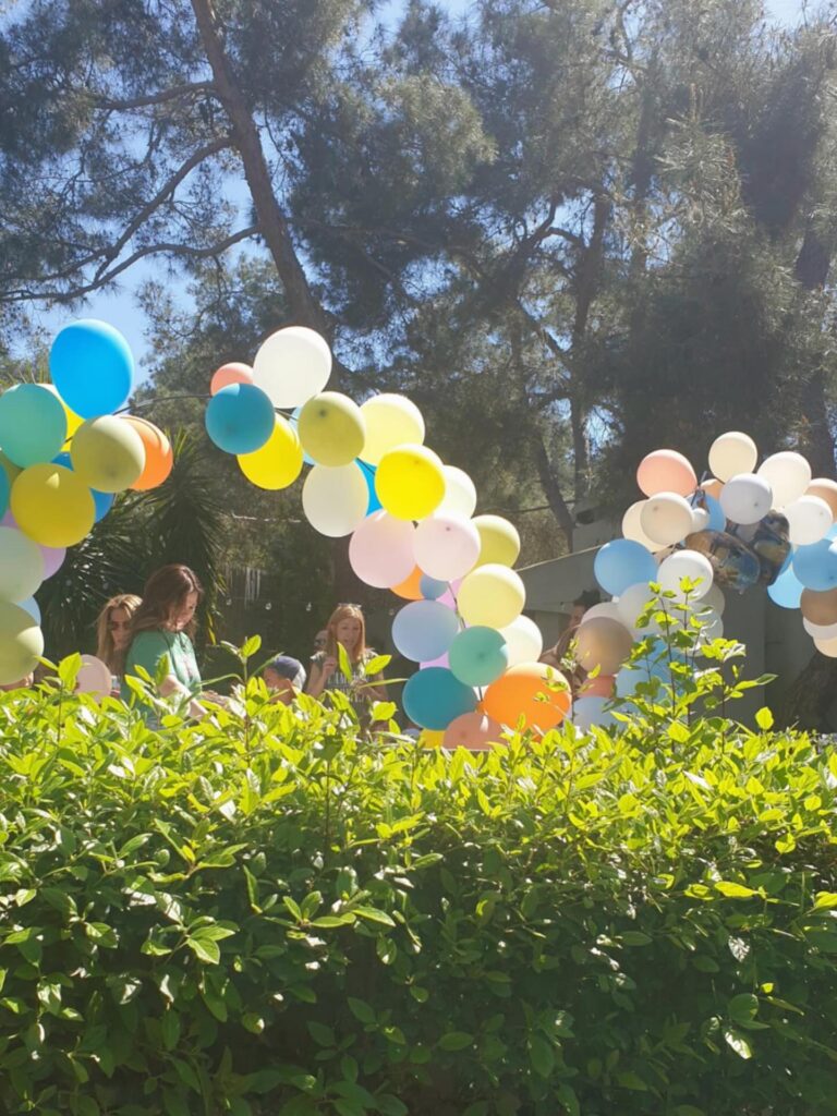 Οι δραστηριότητες από το πάρτι τοu Αρίωνα, του γιου της Τζένης Θεωνά και του Δήμου Αναστασιάδη.