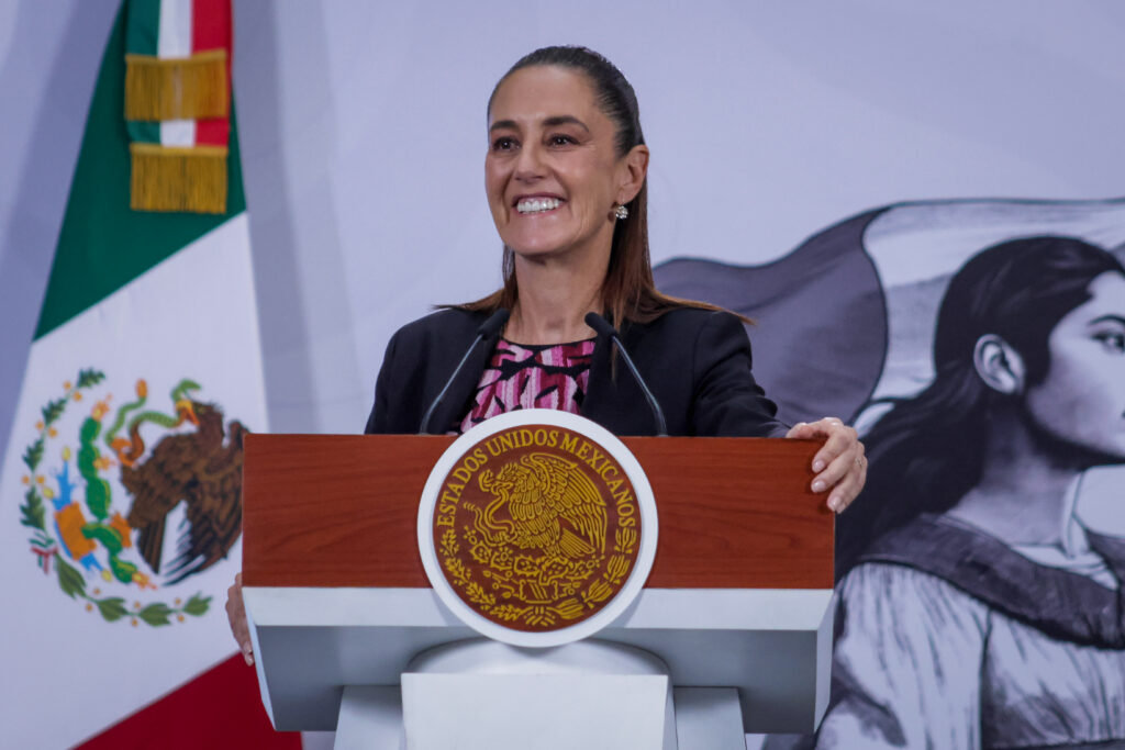 H Claudia Sheinbaum Pardo, πρόεδρος του Μεξικού.