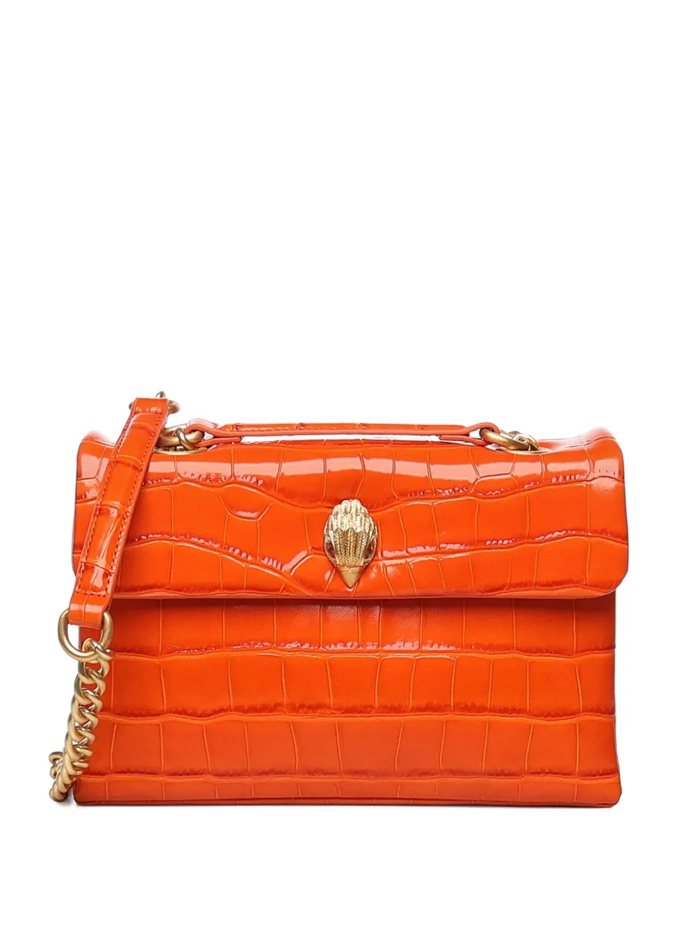 Embossed shoulder bag, Kurt Geiger London