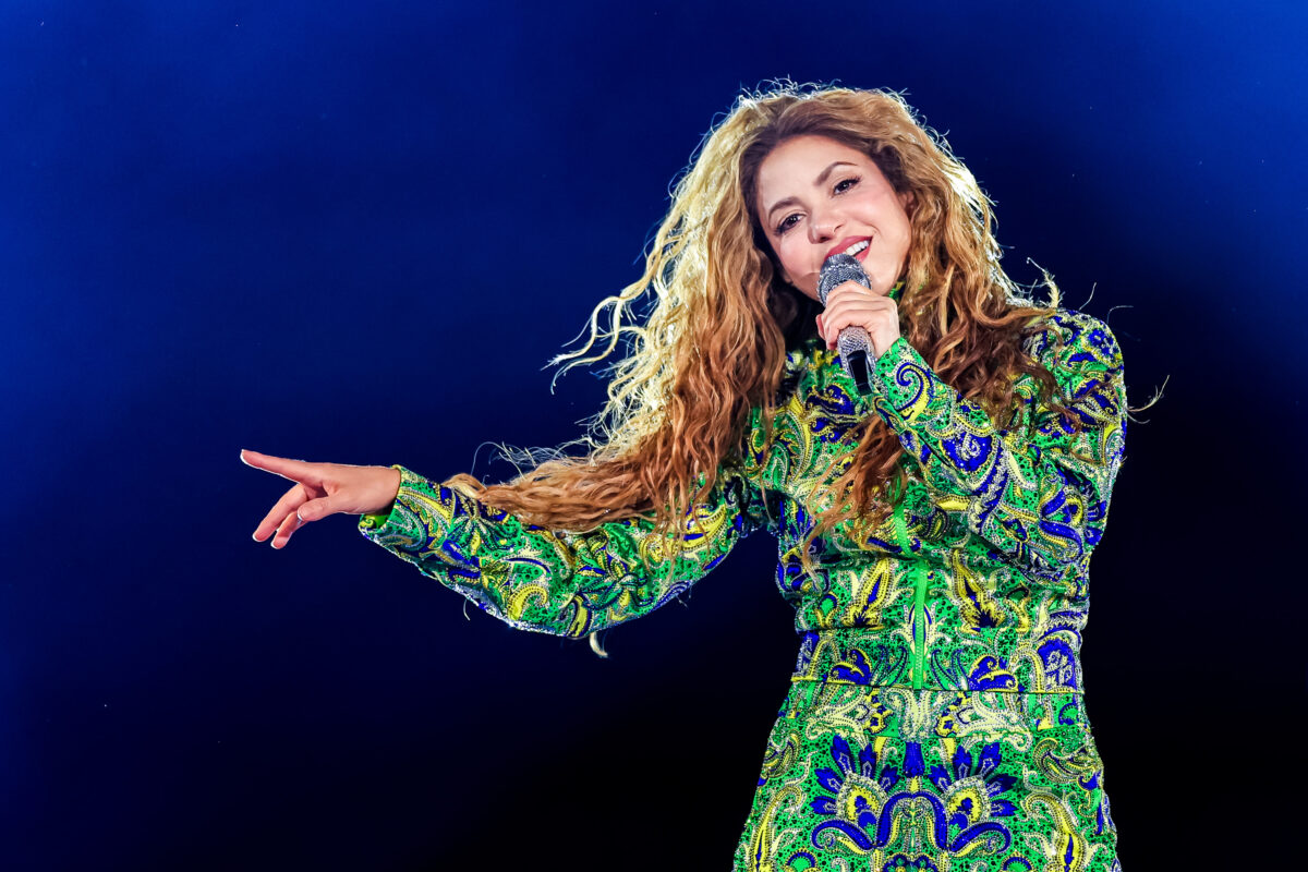 H Shakira στο Ρίο Ντε Τζανέιρο.
