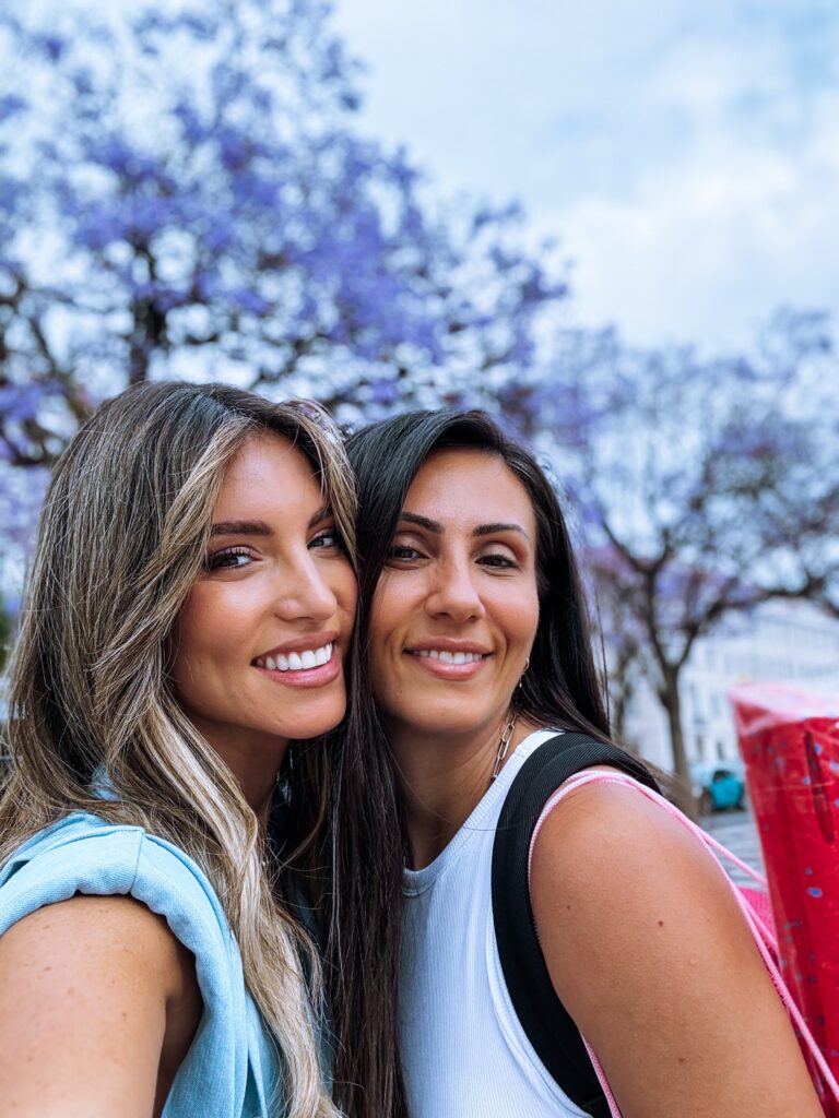 Αθηνά Οικονομάκου στ bachelorette της στην Λισαβόνα.