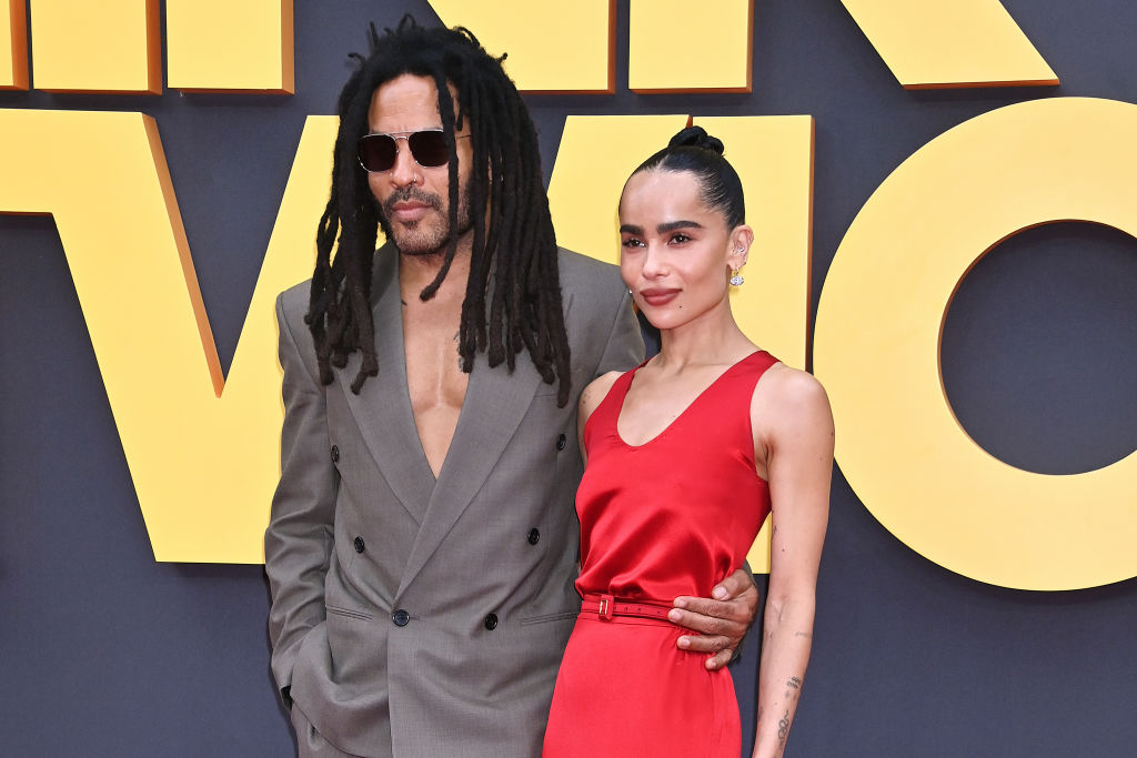 Ο Lenny Kravitz με την κόρη του Zoë Kravitz