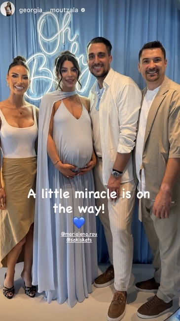 Το Baby Shower της Μαριαλένας Ρουμελιώτη και του Σάκη Κατσούλη.