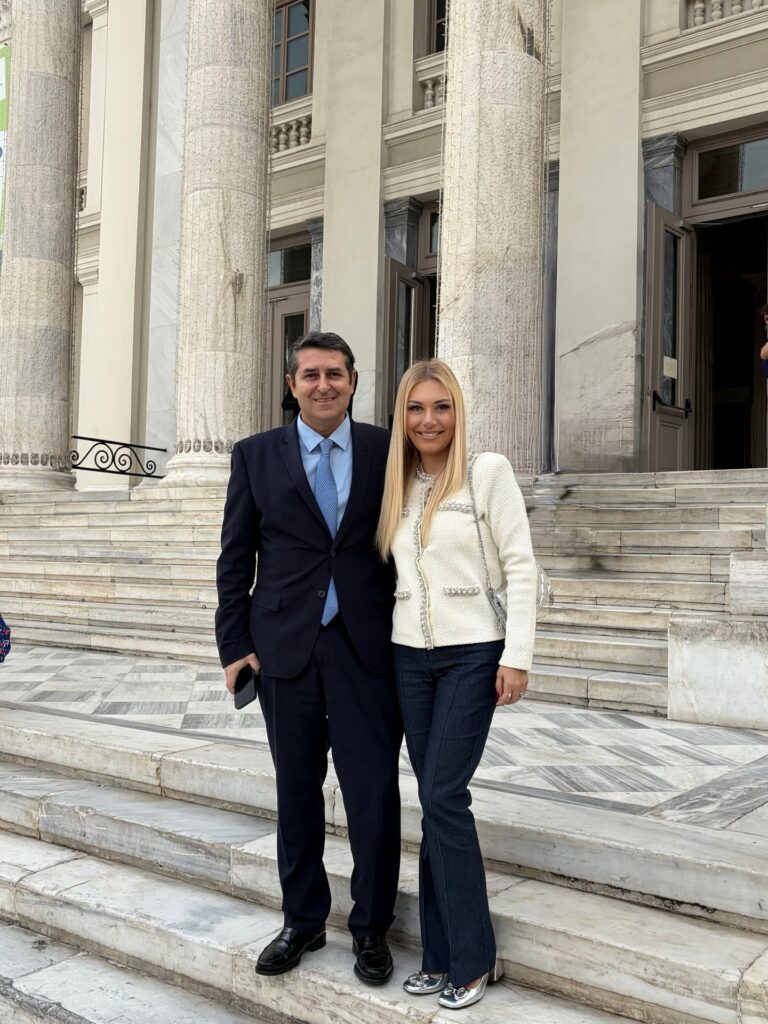 Τίνα Μεσσαροπούλου και Γιώργος Μυλωνάκης