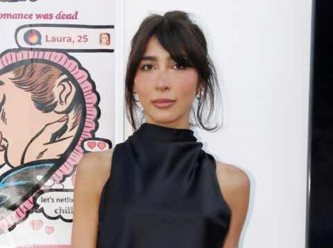 Το μαύρο slip dress της Χριστιάνας Μπέττα μας επιβεβαιώσε τη δύναμη των minimal looks