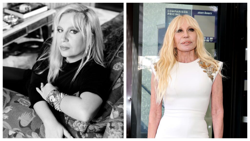 Η Donatella Versace