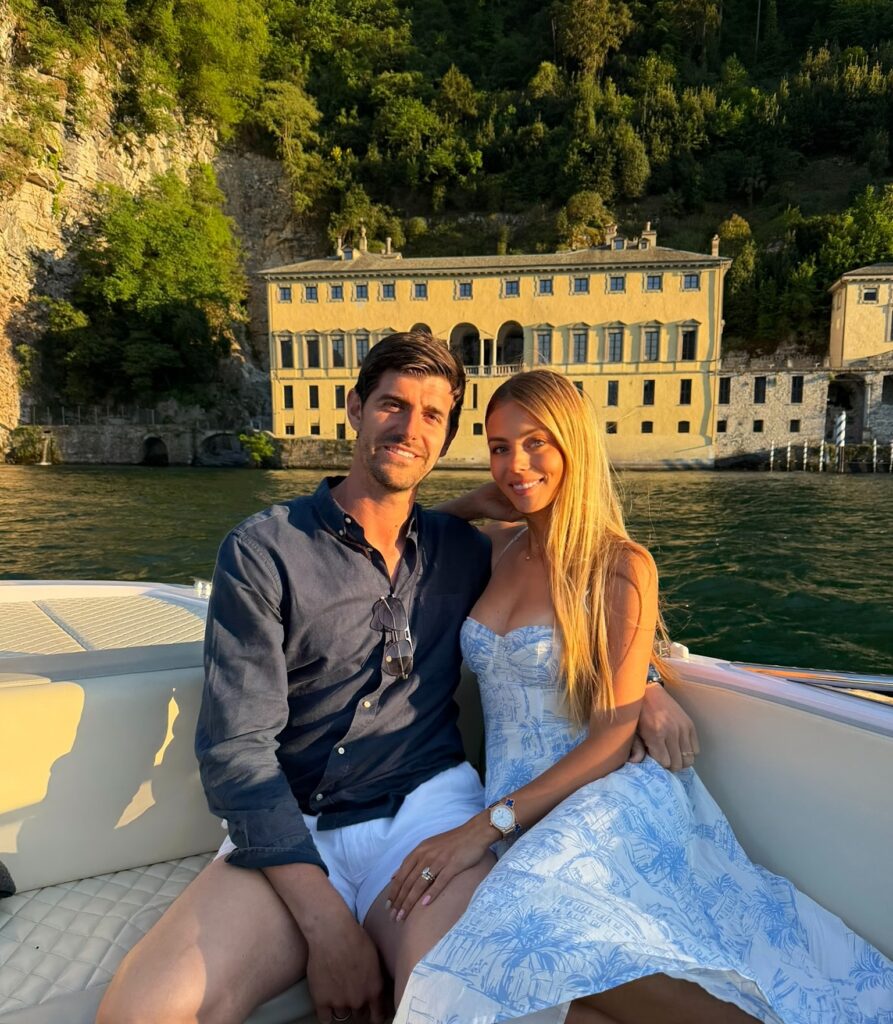Mishel Gerzig Courtois και Thibaut Courtois