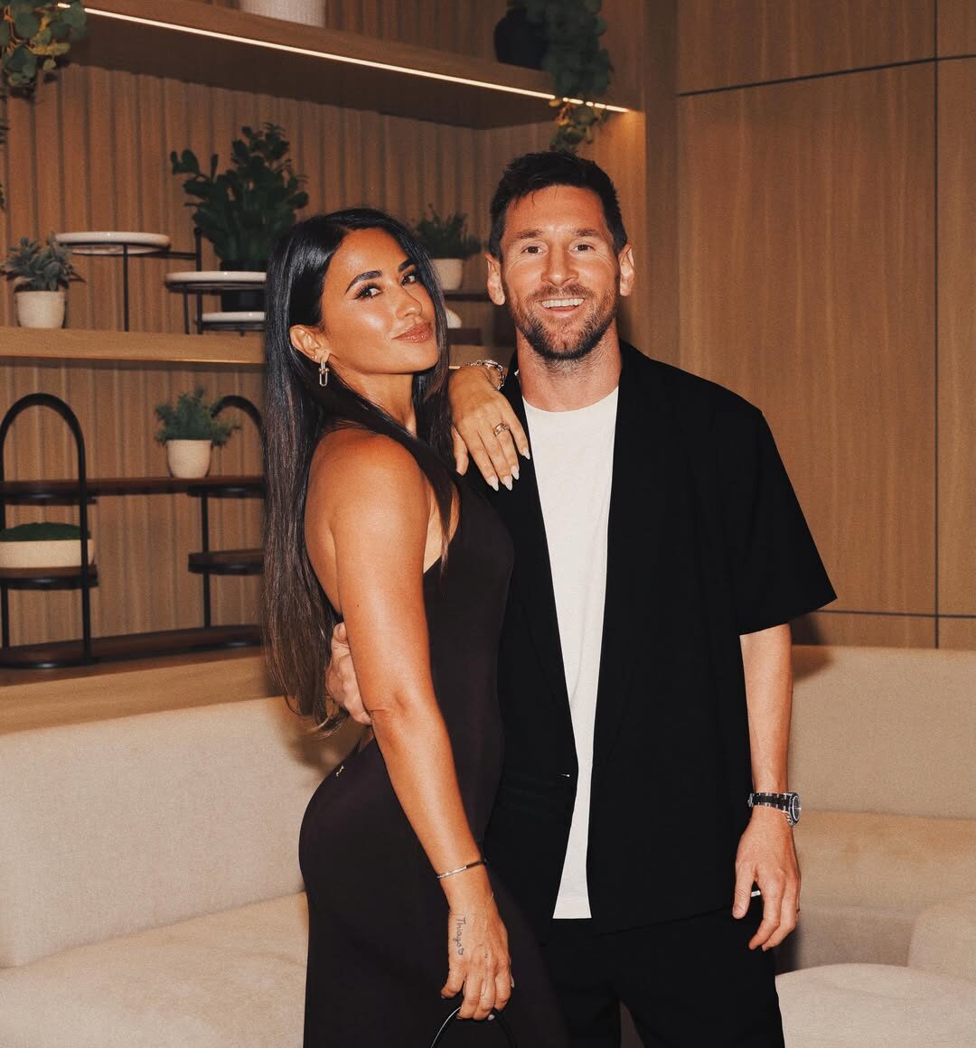 Antonela Roccuzzo και Lionel Messi