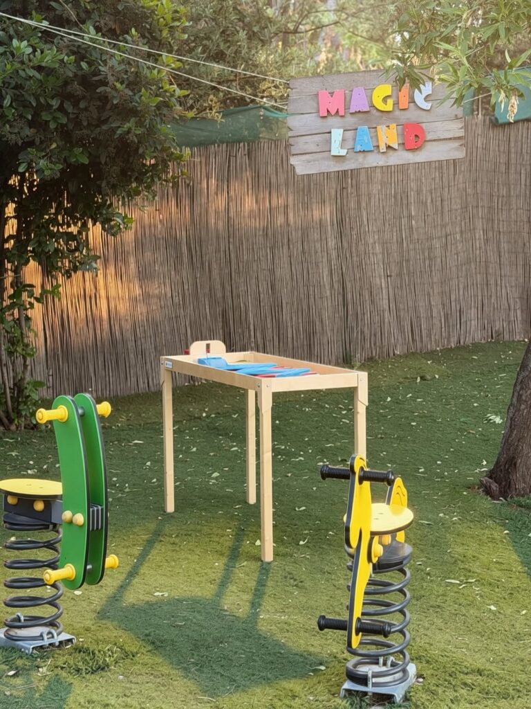 Πάρτι για τα γενέθλια της κόρης της Αθηνάς Οικονομάκου, Σιέννας.