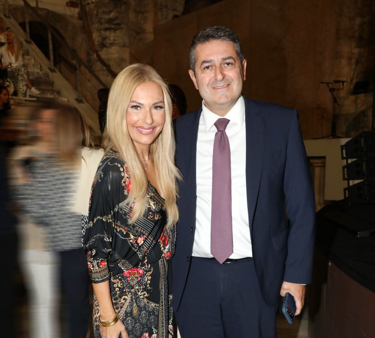 Η Τίνα Μεσσαροπούλου και ο Γιώργος Μυλωνάκης