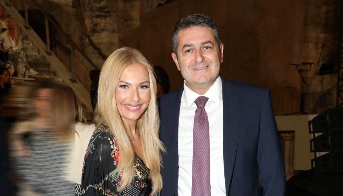 Τίνα Μεσσαροπούλου και Γιώργος Μυλωνάκης