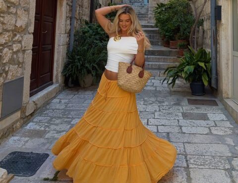Tiered maxi skirt: Το κομμάτι-κλειδί για effortless boho εμφανίσεις & πώς θα το φορέσεις