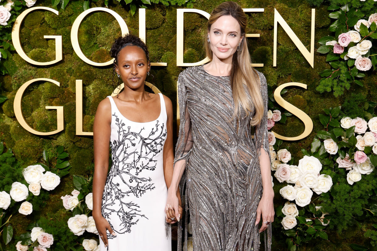 Zahara Jolie και Angelina Jolie