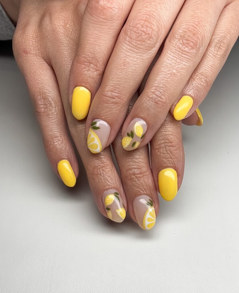 Lemon nails