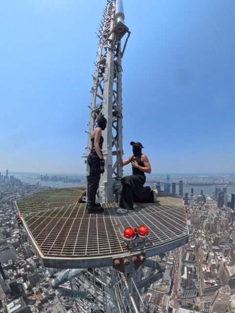 Η Angela Nikolau Και ο Ivan Beerkus. Πρόταση γάμου στο Empire State Building.