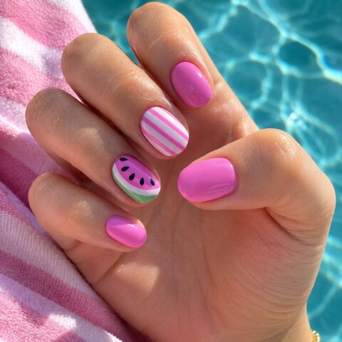 Fruit nails: 10 δροσερά μανικιούρ με φρούτα για να δοκιμάσεις