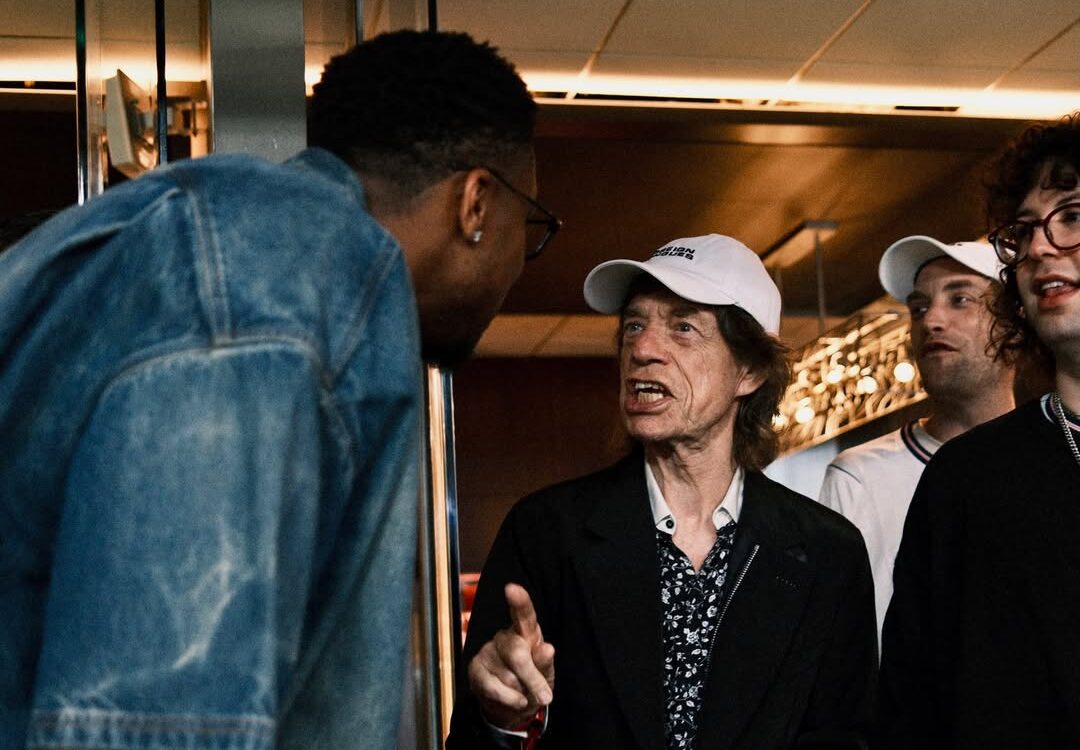 O Γιάννης Αντετοκούνμπο συνάντησε τον Mick Jagger στο Μουντιάλ.