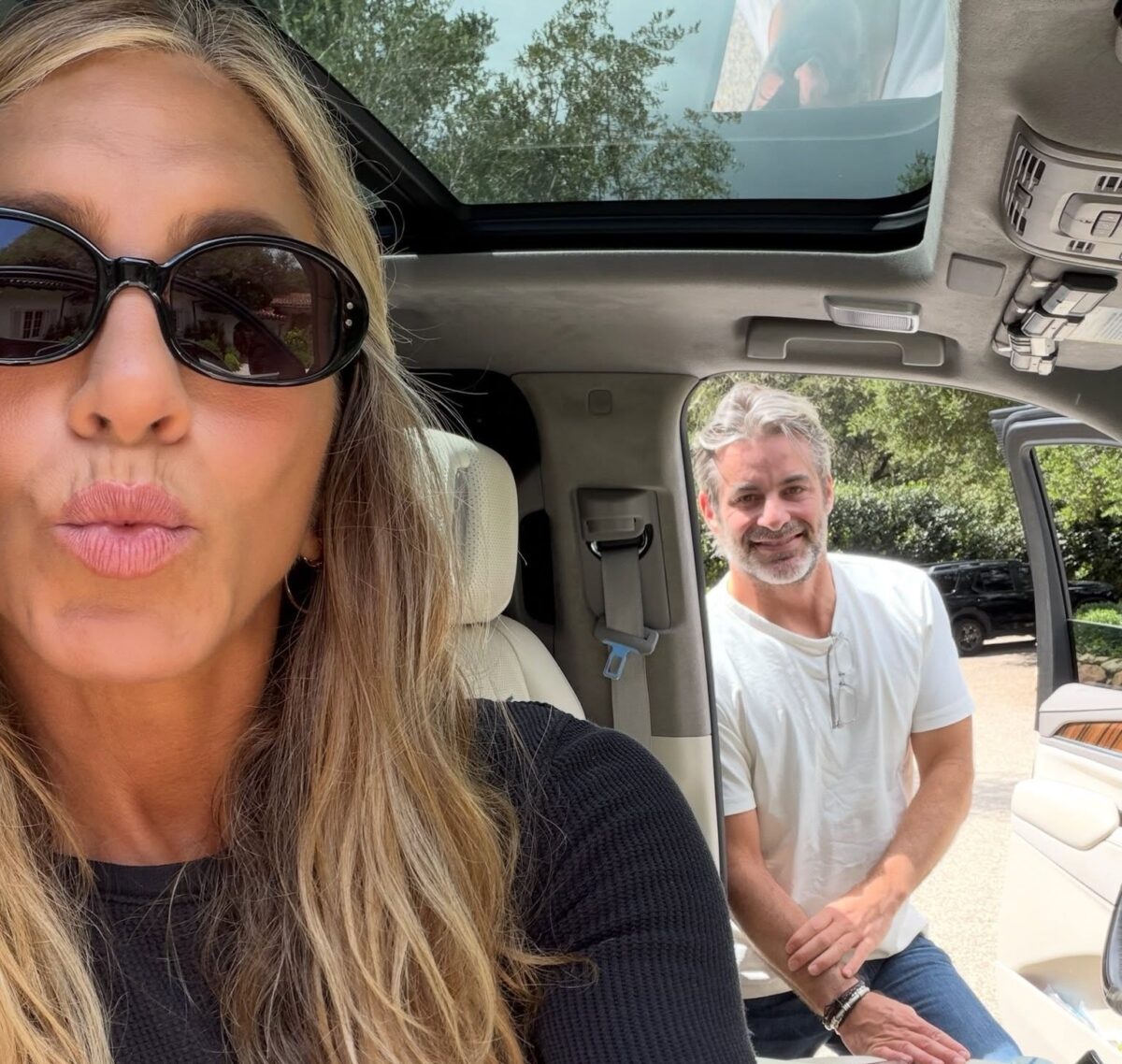 Η Jennifer Aniston και ο Jim Curtis.