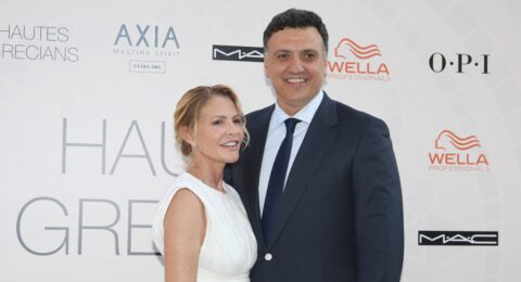 Ο Βασίλης Κικίλιας και η Τζένη Μπαλατσινού