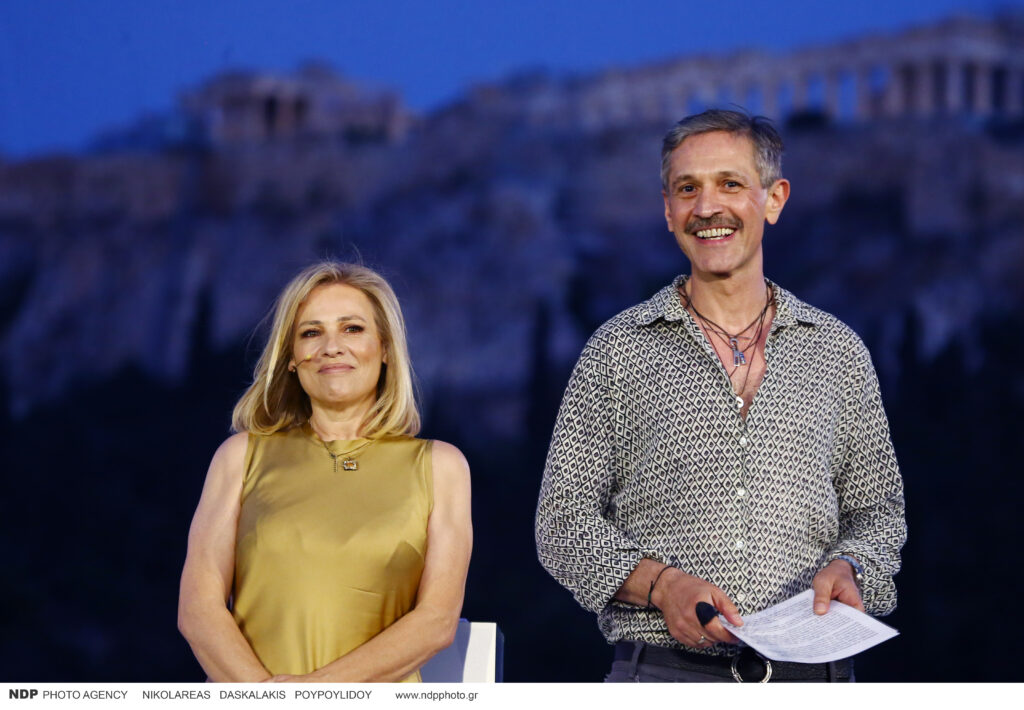 Η Μαριάννα Τουμασάτου και ο Αιμίλιος Χειλάκης