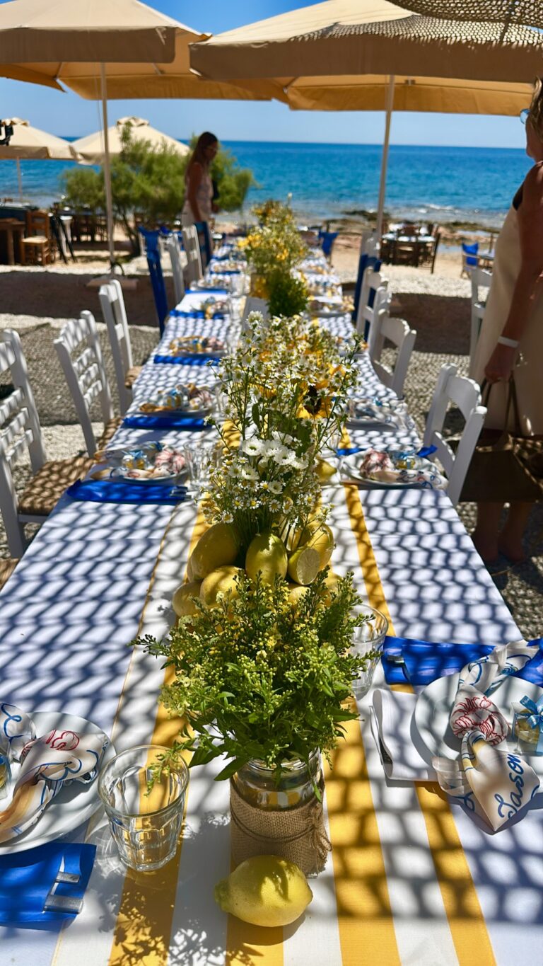 Βάφτιση Ιάσονα, διακόσμηση.
