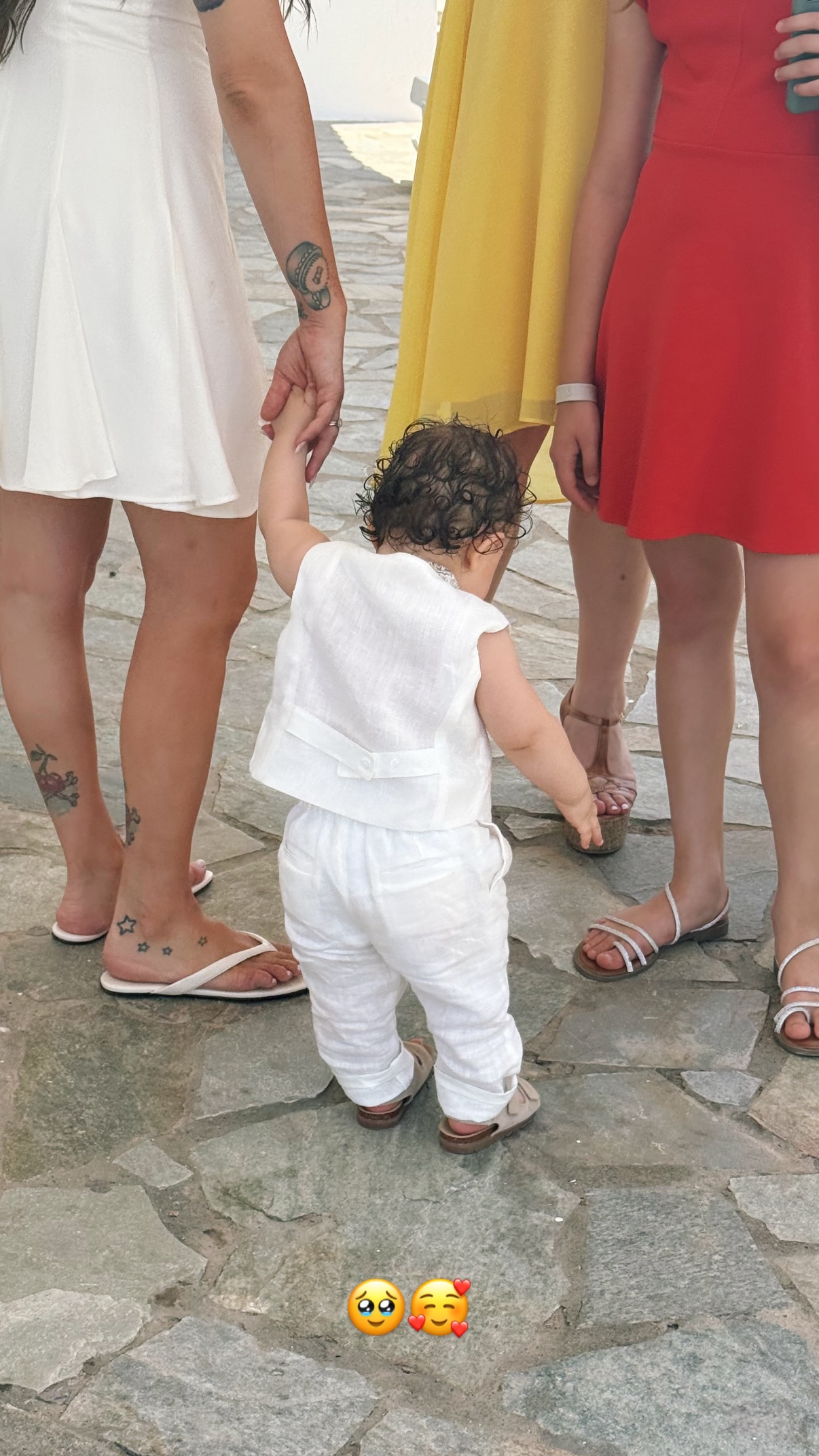 Βάφτιση Ιάσονα, γιου της Ευρυδίκης Βαλαβάνη και του Γρηγόρη Μόργκαν