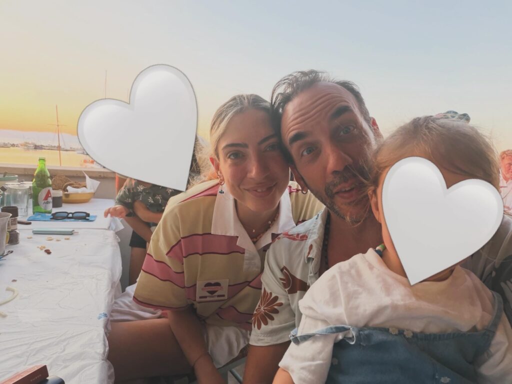 Μαριλού Κόζαρη , Πάνος Μουζουράκης και παιδιά