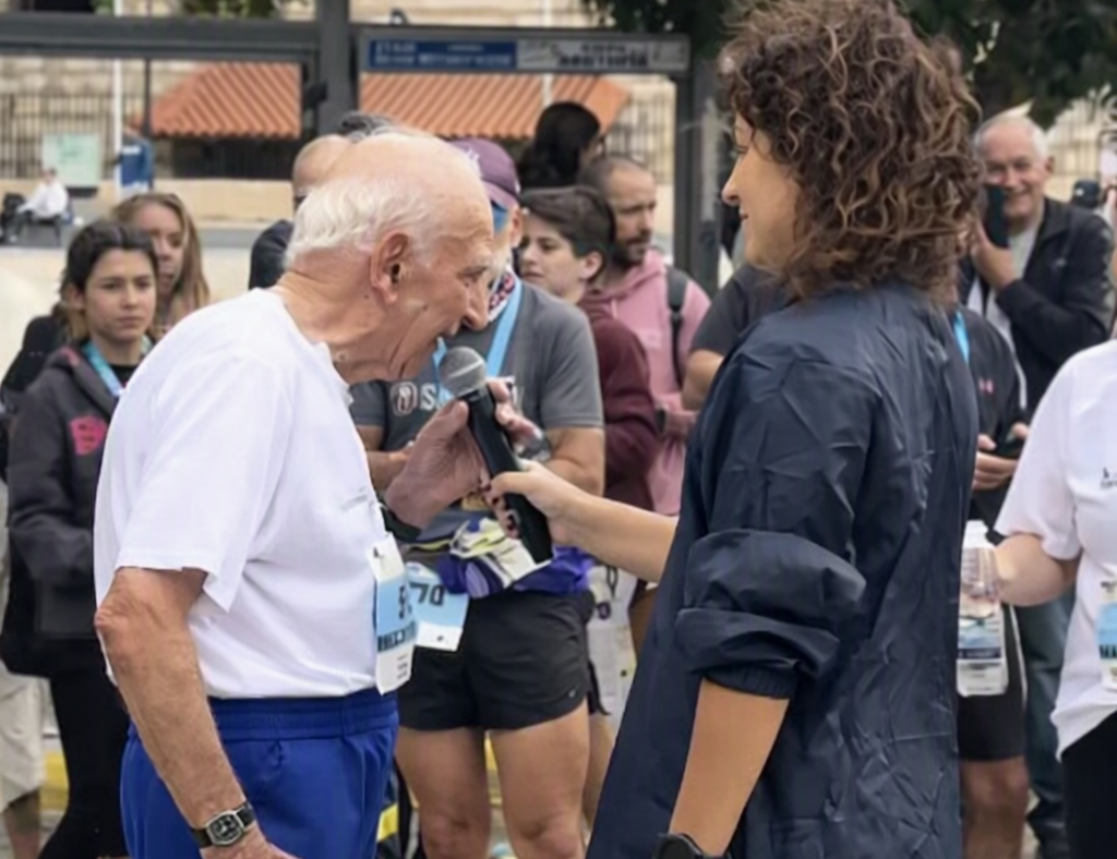 O 88χρονος δρομέας Κυριάκος Ρεΐζης