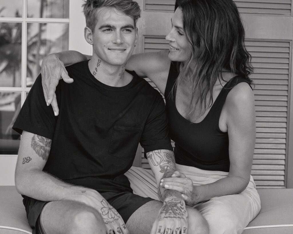 Presley Gerber και Cindy Crowford