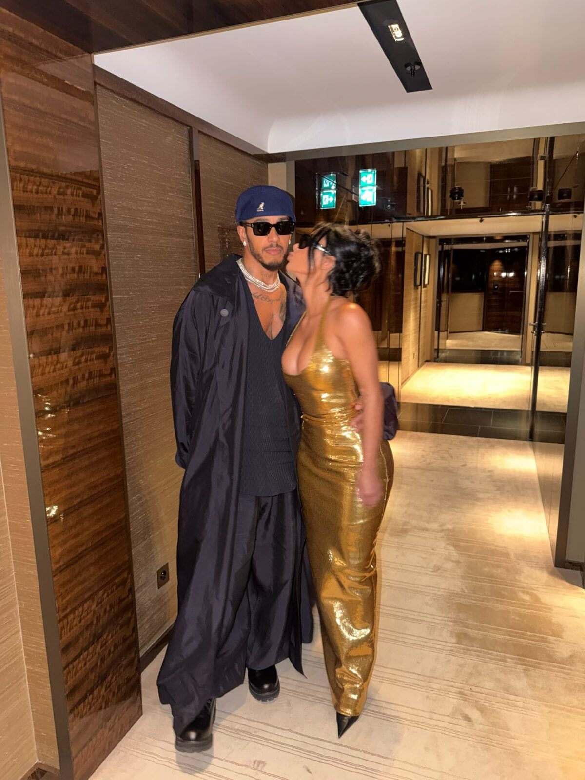 Lewis Hamilton Kim Kardashian