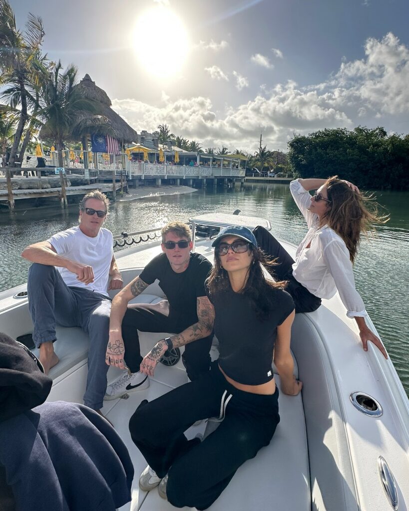 O Presley Gerber, η Kaia Gerber, o Rande Gerber και η Cindy Crowford