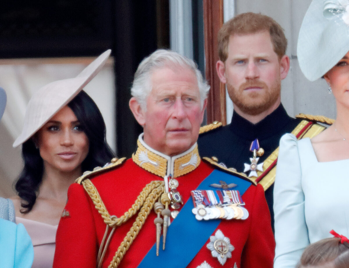 Βασιλιάς Κάρολος, Πρίγκιπας Harry και Meghan Markle