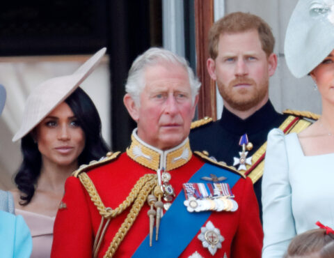 Βασιλιάς Κάρολος, Πρίγκιπας Harry και Meghan Markle
