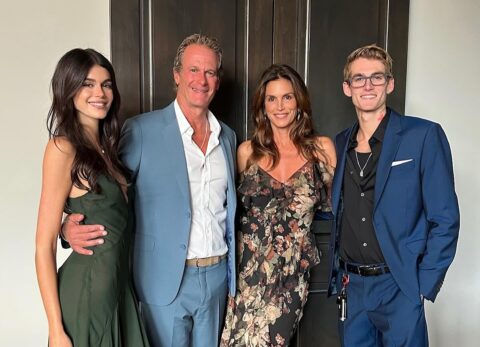 Kaia Gerber, Rande Gerber, Cindy Crawford, Presley Gerber