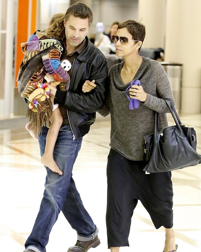 H Halle Berry, o Olivier Martinez και ο Maceo